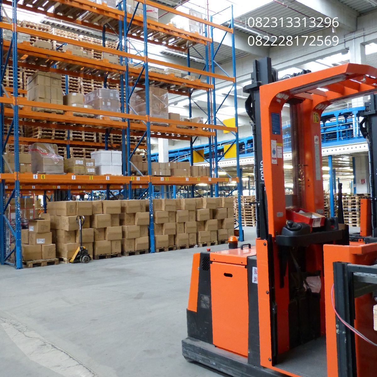 jual forklift heli
