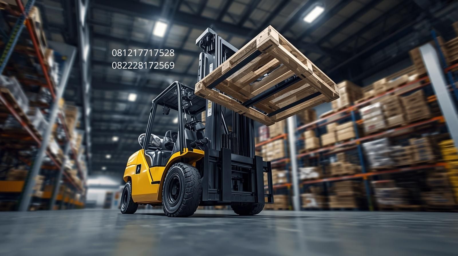 Forklift Logistik Berkinerja Tinggi