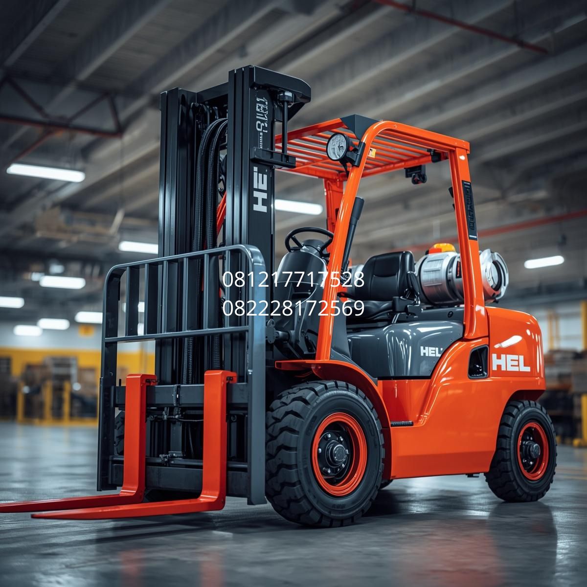 forklift diesel heli bekas