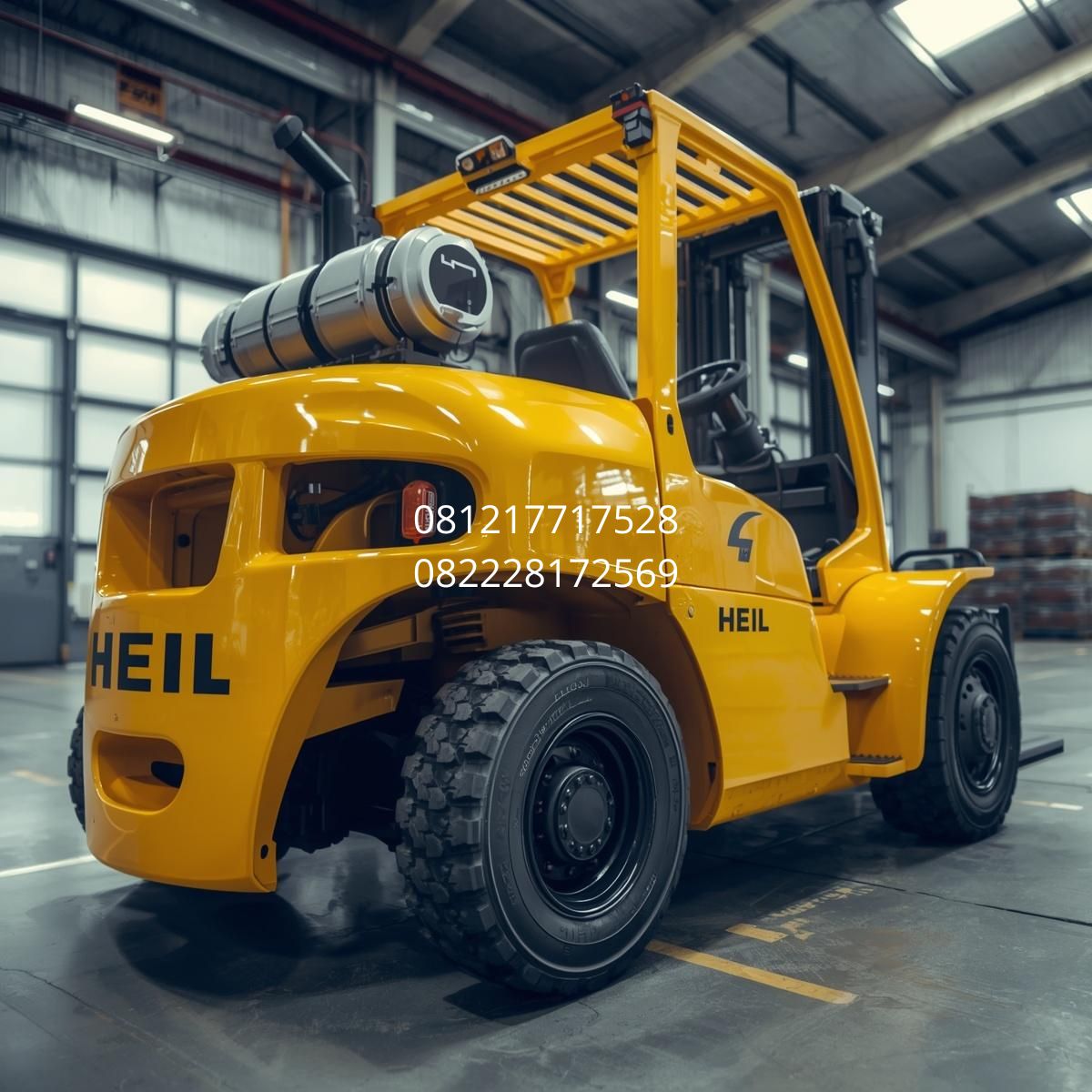 forklift listrik heli second