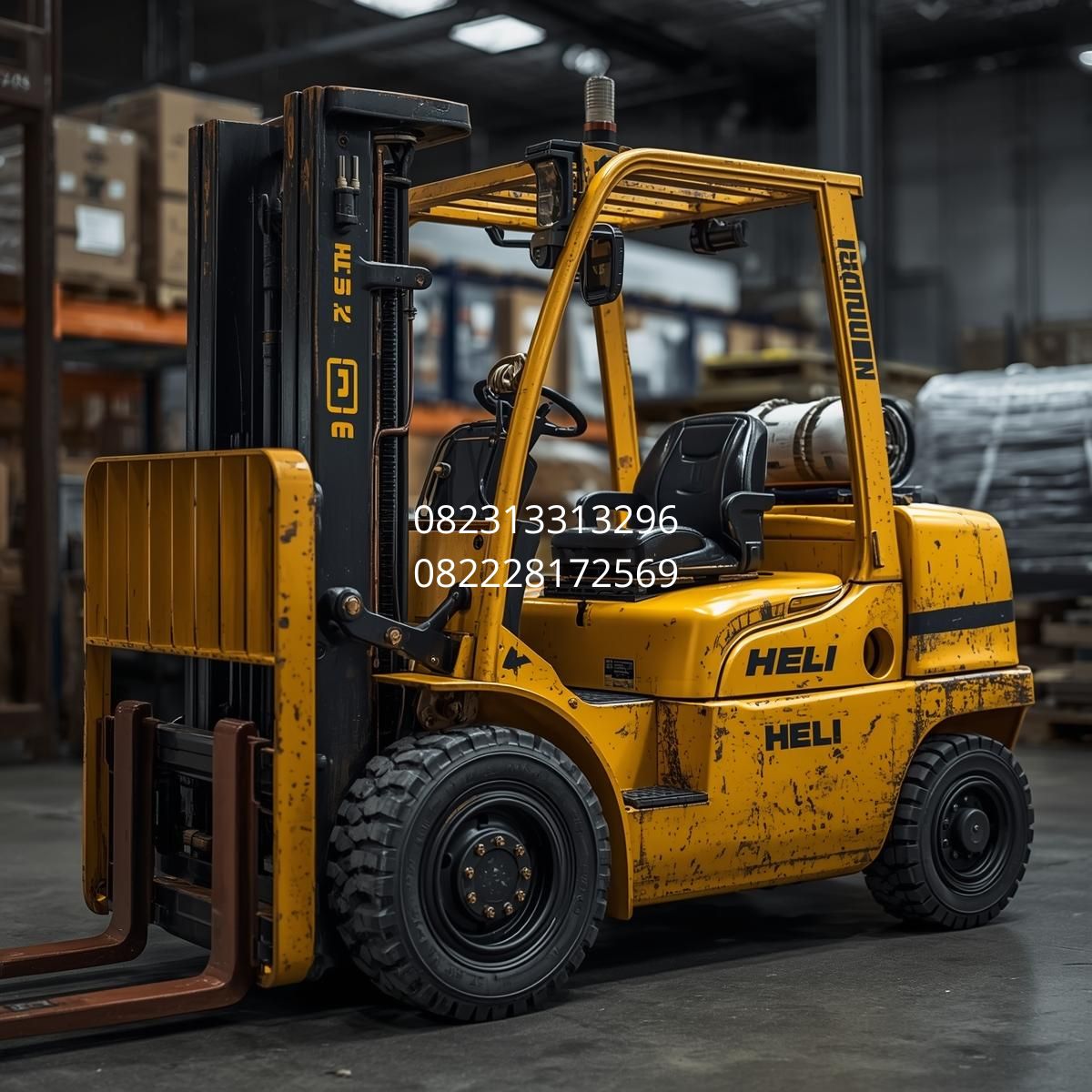 heli diesel forklift Indonesia