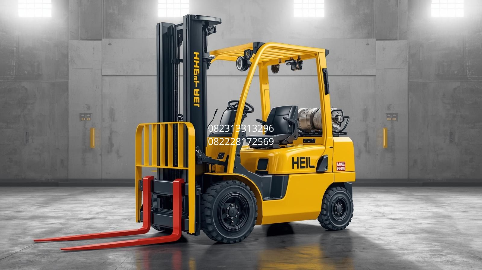 heli forklift baru
