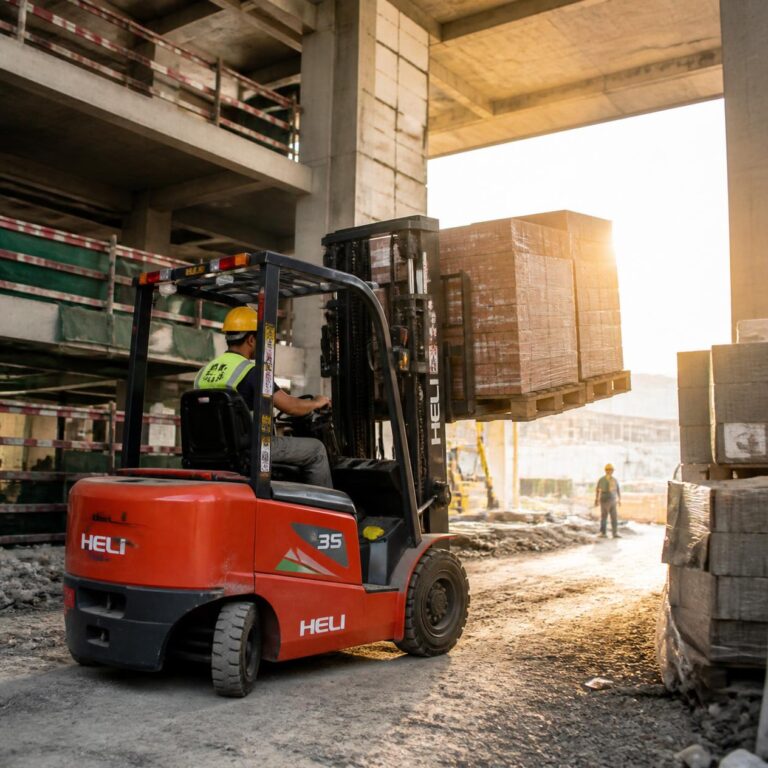 Forklift Elektrik merk HELI (7)