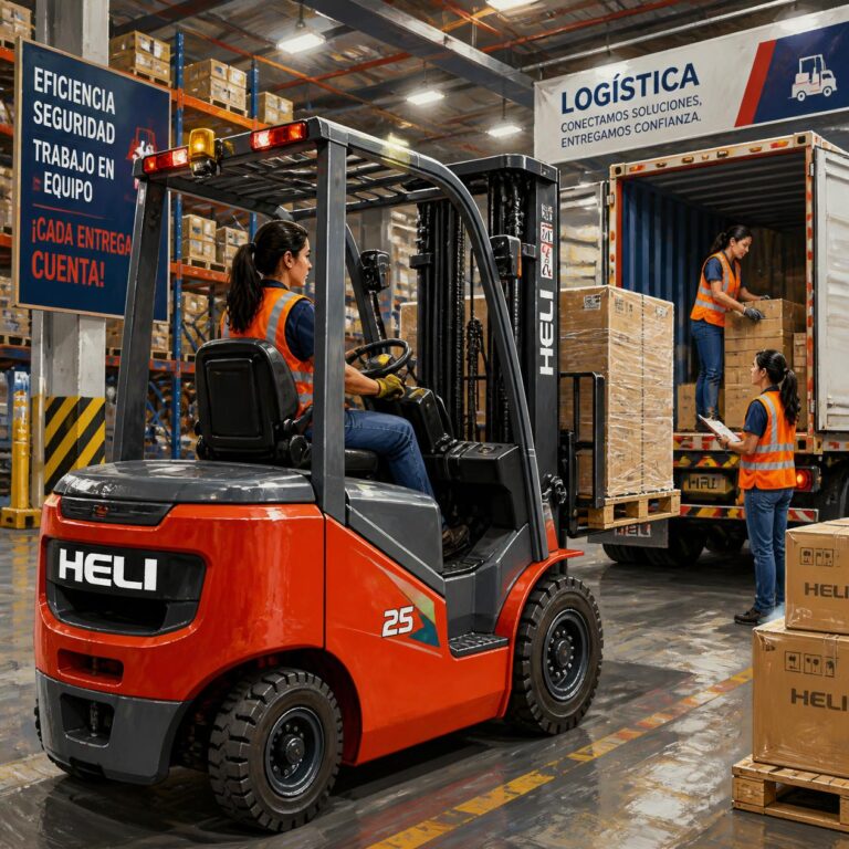 Warehouse Truck merk HELI (2)