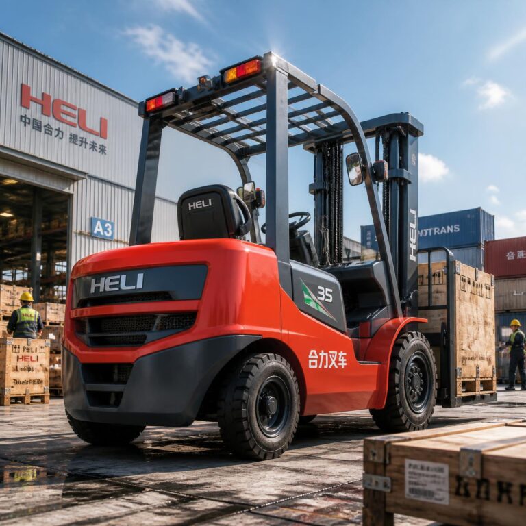 Warehouse Truck merk HELI (4)