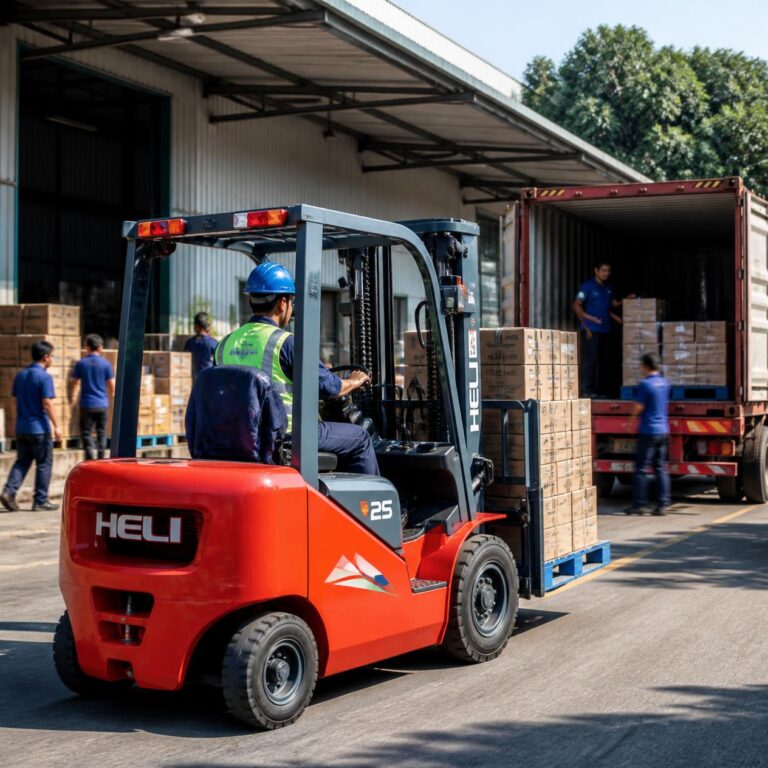 Warehouse Truck merk HELI (5)