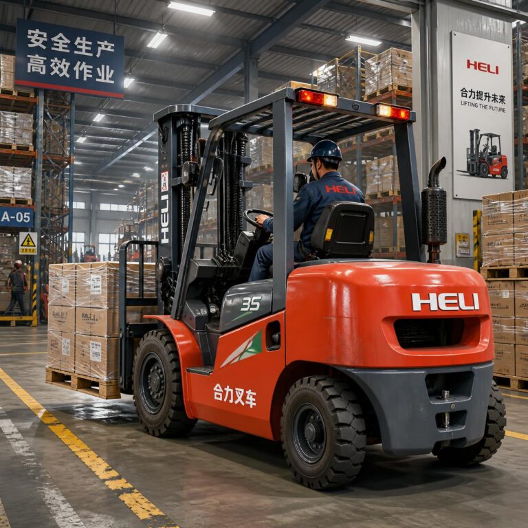 forklift diesel merk HELI